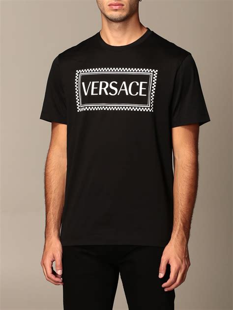 tee shirt versace lacrim|Men's Designer Polos & Luxury T.